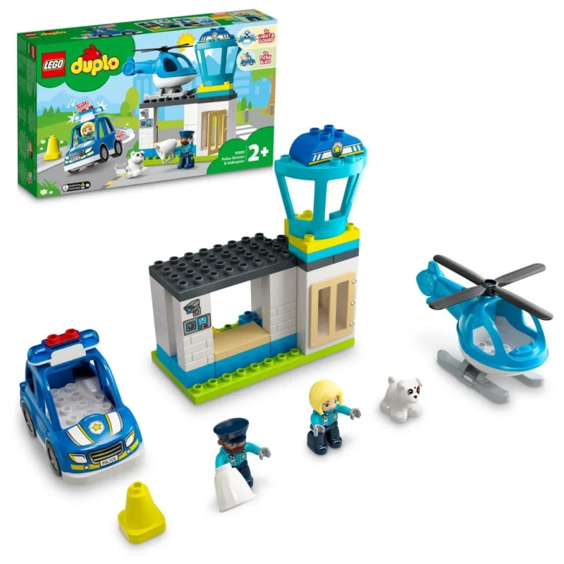 Lego Duplo Kurtarma Polis Merkezi Helikopter 10959