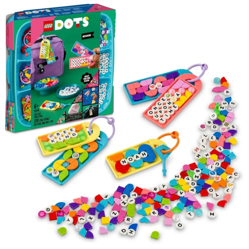 Lego Dots Bag Tags Messaging P 41949