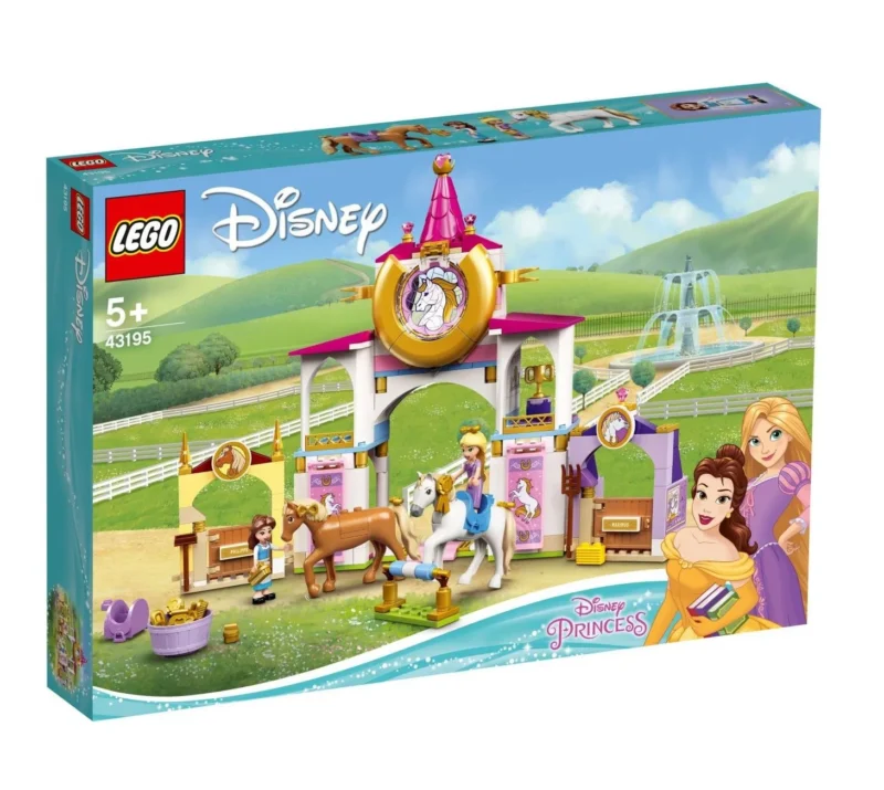 Lego Disney Belle ve Rapunzelin Kraliyet Ahırları 43195