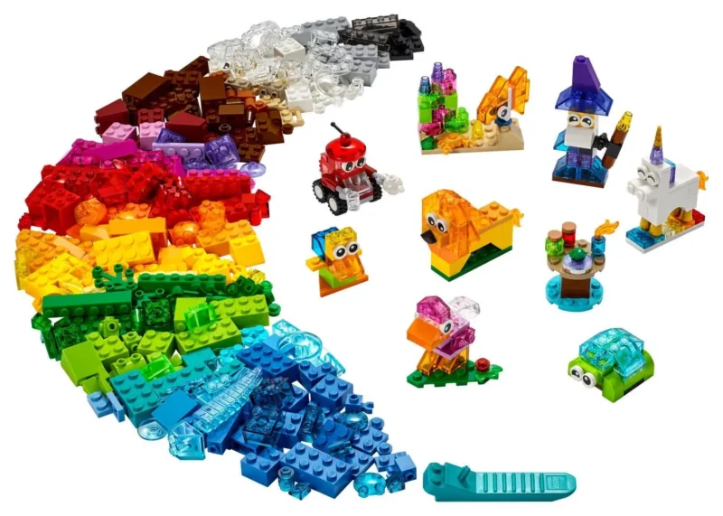 Lego Classic Transparent Bricks 11013