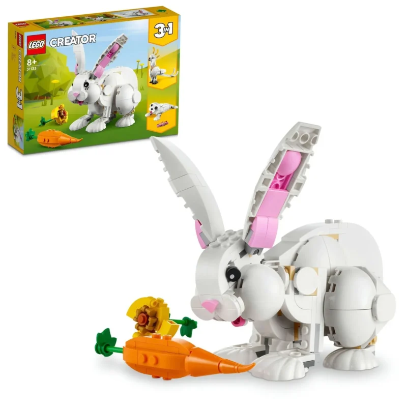 Lego Creator 3'ü 1 Arada Beyaz Tavşan 31133