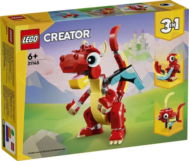 Lego Kırmızı Ejderha 31145
