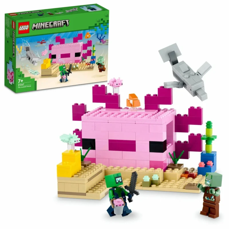 Lego Minecraft Aksolotl Evi 21247