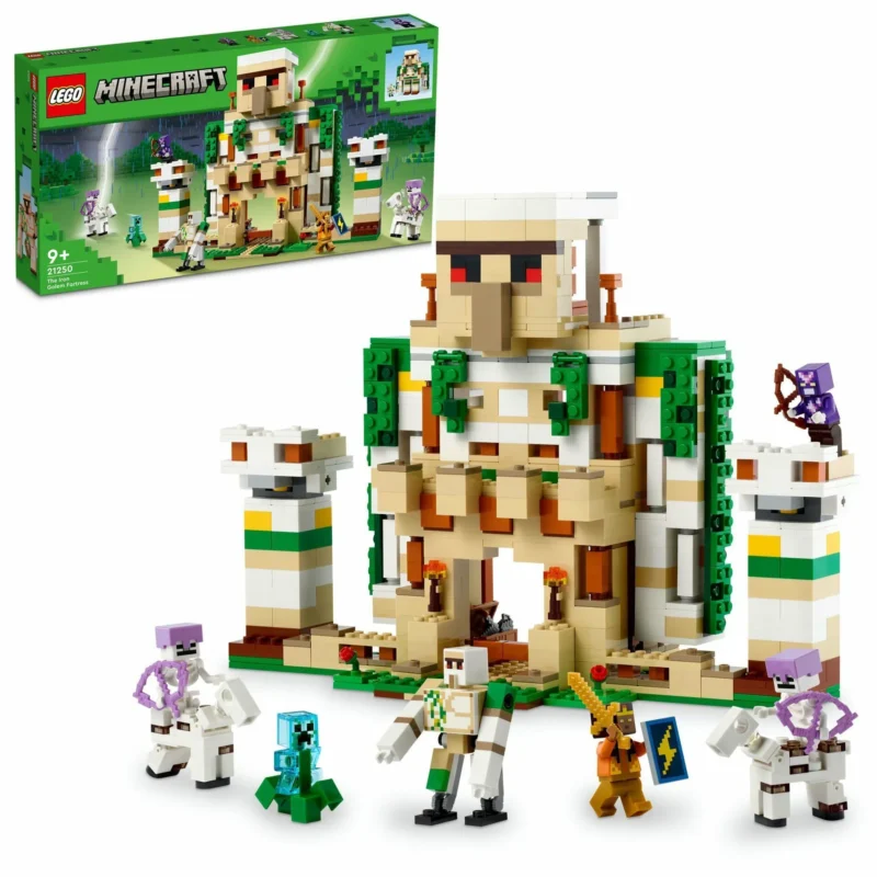 Lego Minecraft Demir Golemi Kalesi 21250