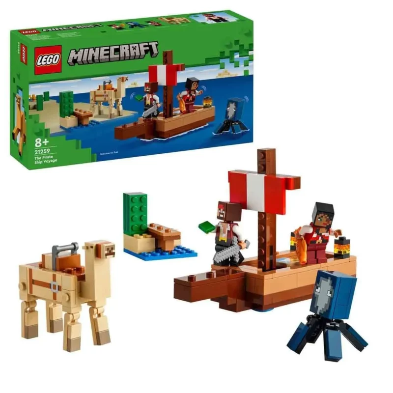 Lego Minecraft Korsan Gemisi Yolculuğu 21259