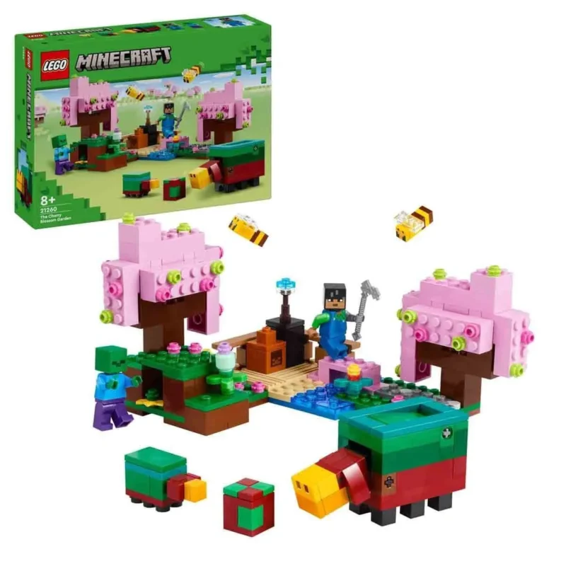 Lego Minecraft Kiraz Çiçeği Bahçesi 21260
