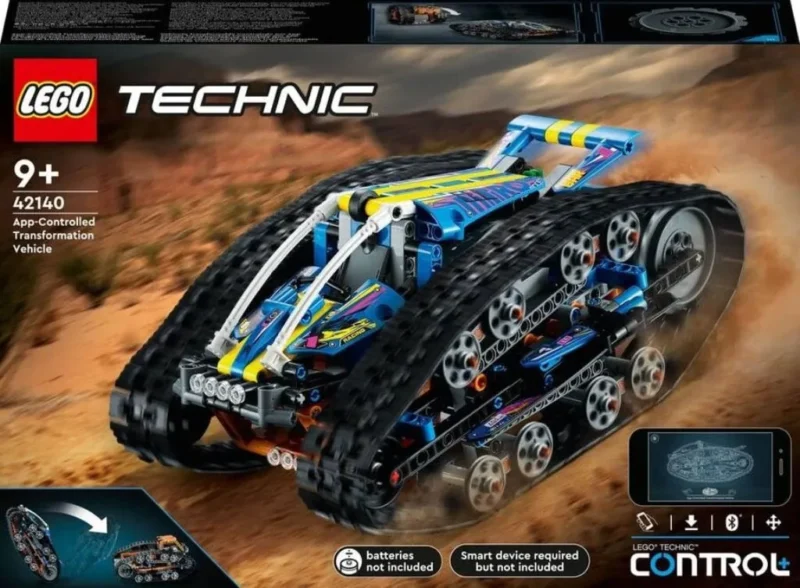 Lego Technic Uygulama Kumandalı Dönüşüm Araç 42140