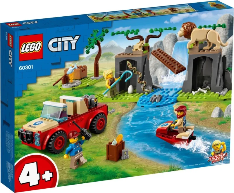 Lego City Vahşi Hayvan Kurtarma Jipi 60301
