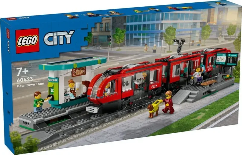 Lego Şehir Merkezi Tramvay İstasyonu 60423