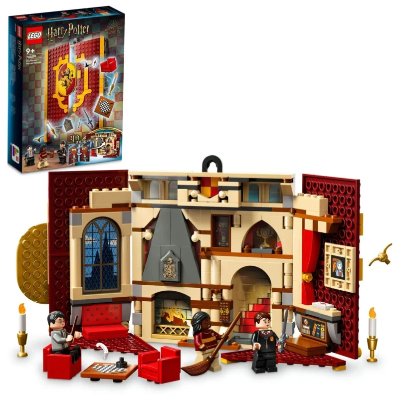 Lego Harry Potter Gryffindor Binası Bayrağı 76409