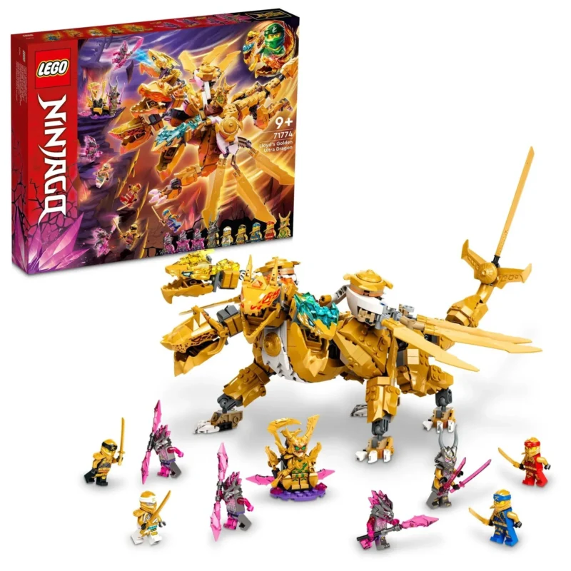 Lego Ninjago Lloyd'un Altın Ultra Ejderhası 71774