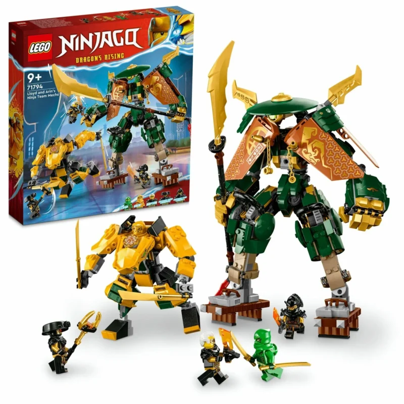 Lego Lloyd ve Arin'in Ninja Ekibi Robotları 71794