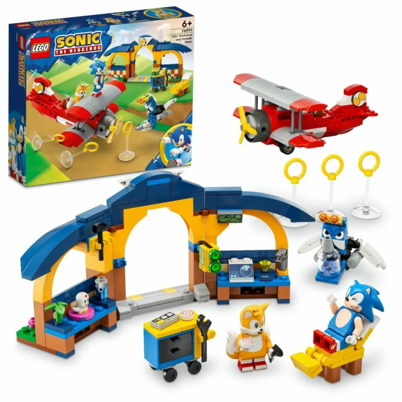 Lego Sonic Tails'in Atölyesi Tornado Uçağı 76991