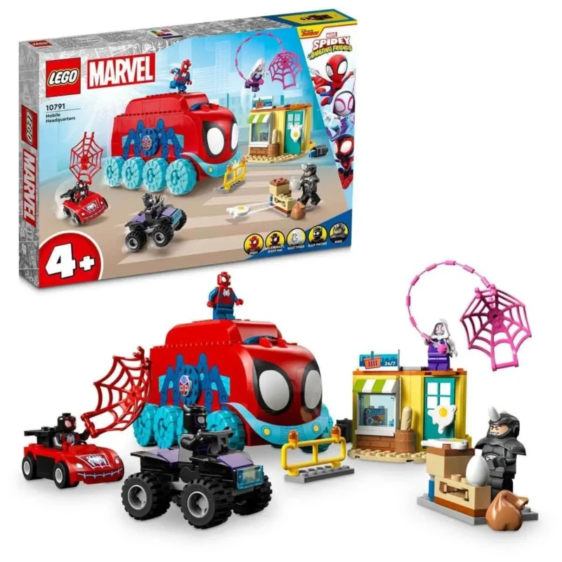 Lego Spidey Ekibinin Mobil Karargahı 10791