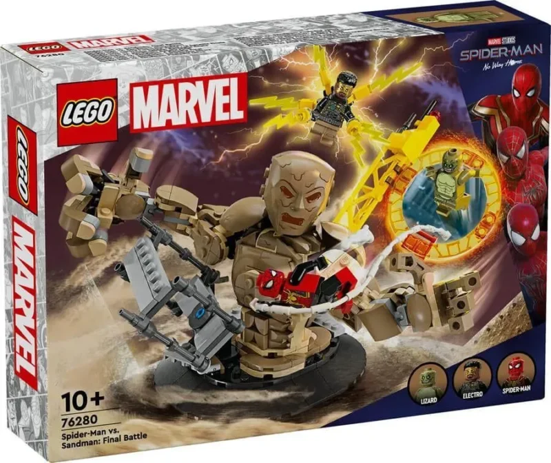 Lego Örümcek Adam Ve Sandman F Savaşı 76280
